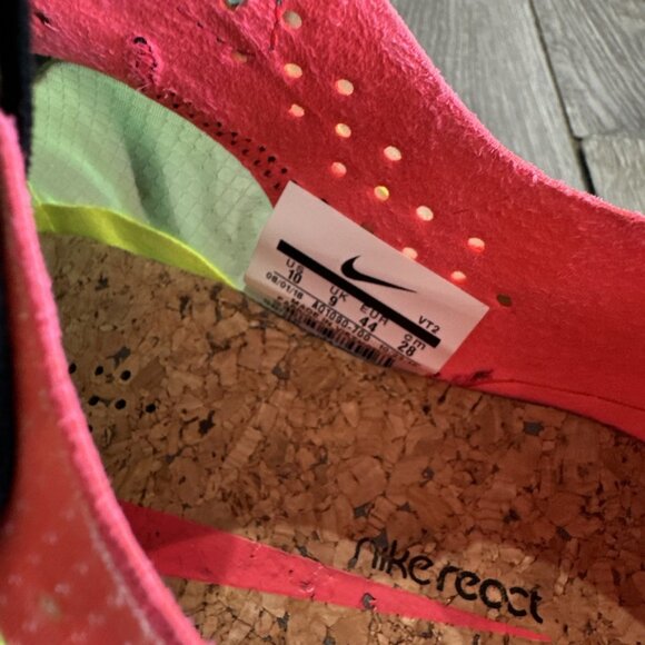 Nike React Element 87 Mens 10 Shoes Hyper Fusion Volt Racer Running Sneakers - Picture 11 of 11